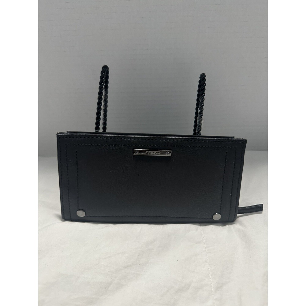 Joe's Jean Black Zip Around Wallet